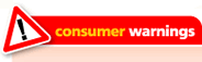 consumer warning